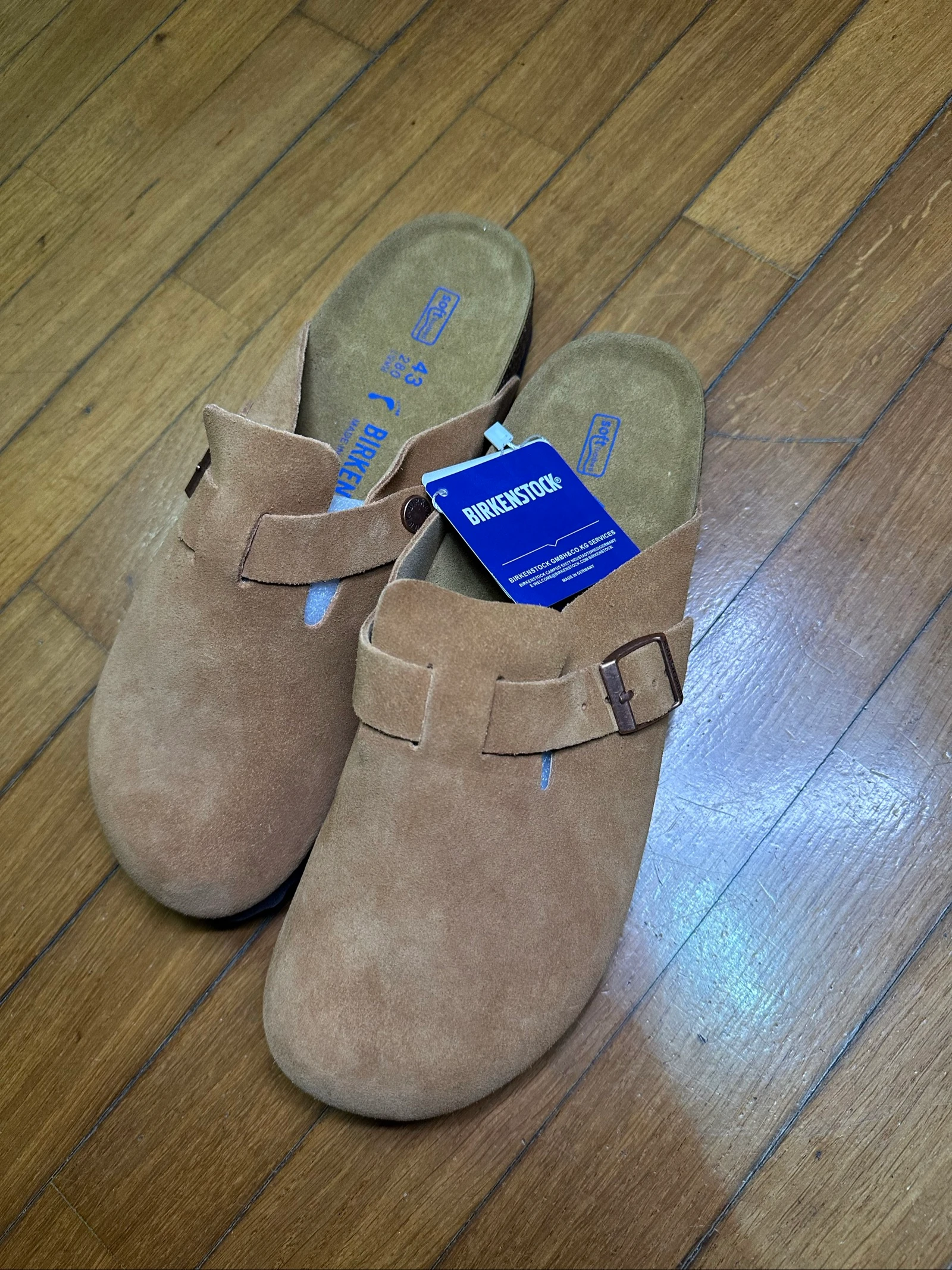 Birkenstock bs boston 42/43 Europeu narrow 